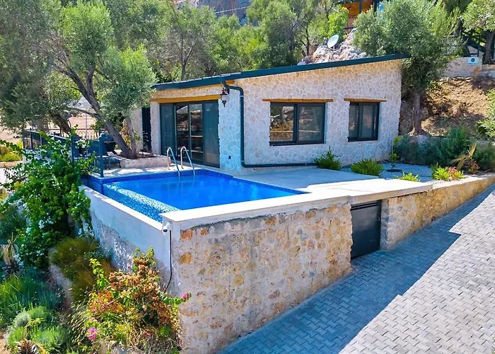 Firnaz 1 Bedroom Seaview With Private Pool Villa Kalkan