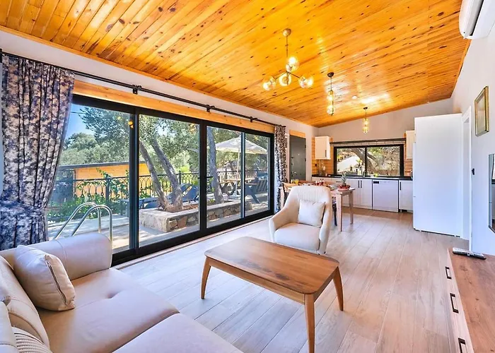 Firnaz 1 Bedroom Seaview With Private Pool Villa Kalkan